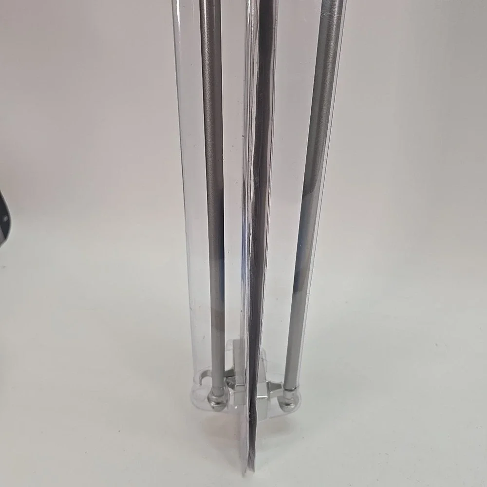 2 Magnetic Curtain Rods Adjustable 16